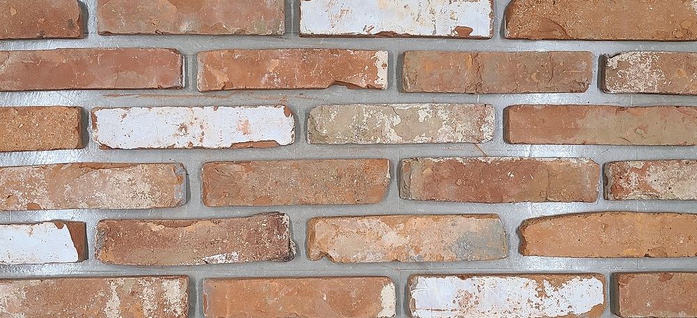 スライスレンガ　レッドMIX